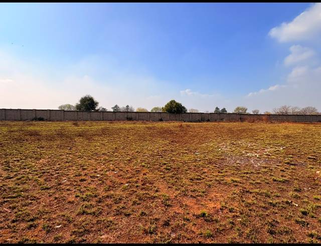 9,637M² VACANT LAND FOR SALE IN SASOLBURG EXT 4